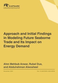 Approach and Initial Findings in Modeling Future Seaborne Trade and Its Impact on Energy Demand (3)