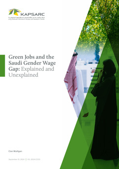Green Jobs and the Saudi Gender Wage Gap: Explained and Unexplained (1)