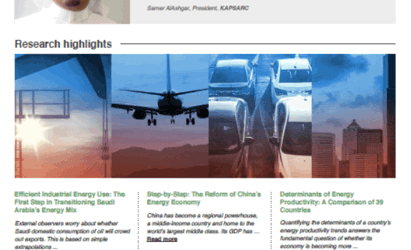 KAPSARC releases quarterly research highlights (1)
