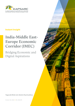 India Middle East Europe Economic Corridor: Bridging Economic and Digital Aspirations (1)