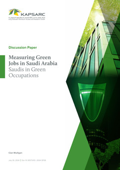 Measuring Green Jobs in Saudi Arabia: Saudis in Green Occupations (1)
