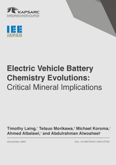 Electric Vehicle Battery Chemistry Evolutions: Critical Mineral Implications (3)