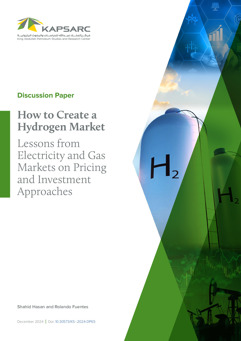 How to Create a Hydrogen Market? Lessons from Electricity and Gas Markets on Pricing and Investment Approaches (3)